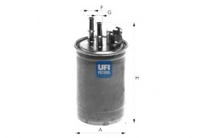 Filtr Paliwa Diesel Ufi