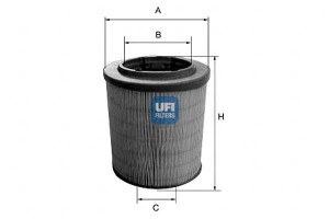Filtr Powietrza Ducato 2.2-3.0jtd 06- Ufi