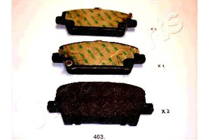 Klocki Hamulcowe Honda Przód Civic 06- Japanparts