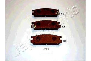 Klocki Hamulcowe Subaru Tył Impreza Legacy 92-00 J