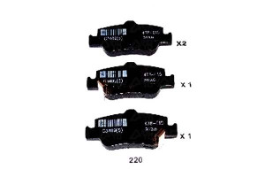 Klocki Hamulcowe Toyota Tył Auris Japanparts