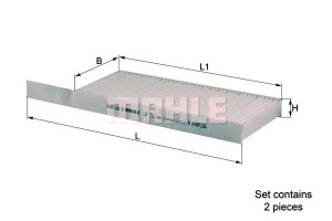 Filtr Kabiny Renault Mahle