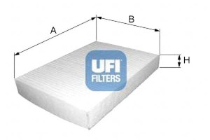 Filtr Kabinowy Mercedes A B Klasa 04> Ufi Ufi