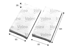 Filtr Kabiny Honda Hr-v Logo 1.3/1.6 03.99- Valeo