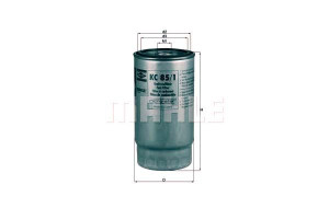 Filtr Paliwa Mahle Wji100000 Wjn101762 L