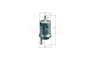 Filtr Paliwa Seat Skoda Vw Mahle