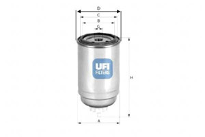 Filtr Paliwa Diesel Ufi