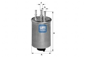 Filtr Paliwa Diesel Ufi