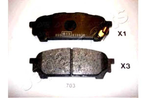 Klocki Hamulcowe Subaru Tył Forester Impreza 02-08