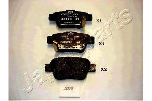 Klocki Hamulcowe Toyota Tył Avensis 03- Japanparts