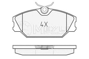 Klocki Hamulcowe Renault Przód Laguna 99-01 Megane