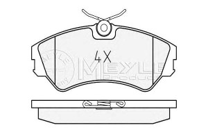 Klocki Hamulcowe Vw Przód T4 09 90 14 Meyle
