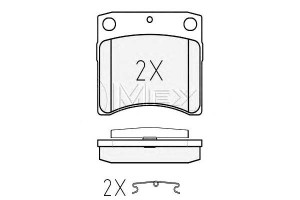 Klocki Hamulcowe Vw Przód T4 09 90 15 Meyle