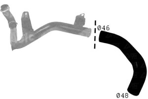 Przewód Intercoolera Ford 1,6tdci Focus Ii Sasic