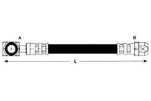 Przewód Hamulcowy Giętki Mini 00-06 Przód Brembo