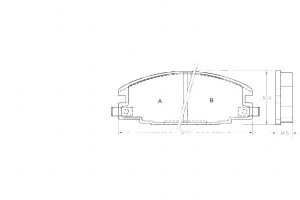 Klocki Hamulcowe Opel Frontera A 91-95 A.b.s.