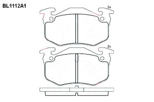 Klocki Hamulcowe Citroen Saxo Zx Peugeot 205 306 R