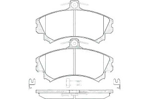 Klocki Hamulcowe Volvo S40 I V40 Mitsubishi Carism