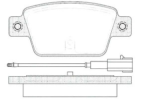 Klocki Hamulcowe Alfa Romeo Mito Fiat Bravo Ii Mul