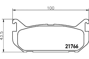 Klocki Hamulcowe Mintex 3868298 F42z2200a 3898005