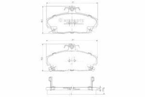 Klocki Hamulcowe Honda Civic Iv Fastback (ma Mb) 1