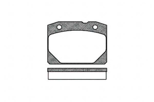 Klocki Hamulcowe Lada 1200 1300 1500 74-86 Gr.16mm