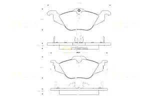 Klocki Hamulcowe Opel Astra Ii 1 Kpl Starline Star