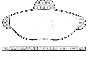 Klocki Hamulcowe Fiat Cinquecento 0.7/0.9/1.1 07.9