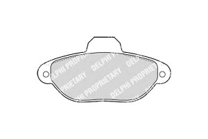 Klocki Hamulcowe Fiat 500 Panda Ford Ka 1.1-1.4cng