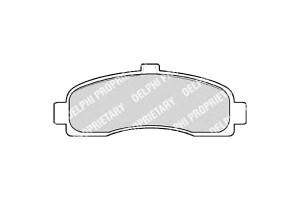 Klocki Hamulcowe Nissan Micra K11 Delphi Ham