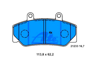 Klocki Hamulcowe Volvo 740 760 940 940 Ii 2.0-2.8
