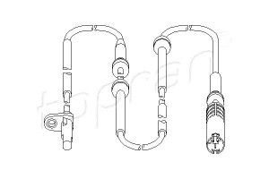 Czujnik Abs Bmw X3 2.0-3.0d 09.03-12.11 Topran