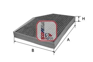 Filtr Kabiny Z Węglem Mercedes A (w176) B (w246 W2