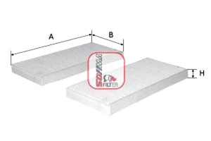 Filtr Kabiny Audi A6 A6 Allroad Vw Xl1 0.8dh-5.2 0