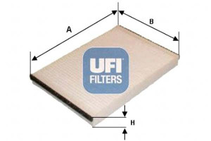 Filtr Kabinowy Volvo S80 2.4d5 06- Ufi