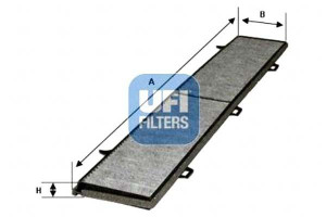 Filtr Kabinowy Bmw 1 E87 04- Ufi
