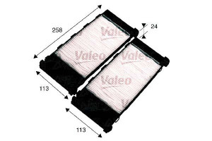 Filtr Kabiny Nissan Almera I 1.4-2.0d 09.95-07.00