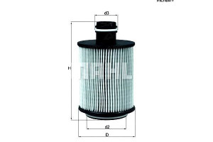 Filtr Oleju Opel Saab Knecht