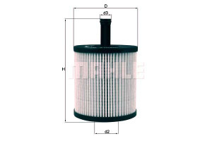 Filtr Oleju Mahle 07z115466a 07z115562 Ch9813eco P