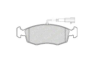 Klocki Hamulcowe Abarth Punto Fiat 500 500 C Punto