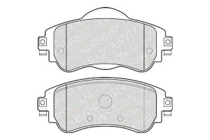Klocki Hamulcowe Citroen C4 Ii Ds4 1.2-2.0d 11.09-