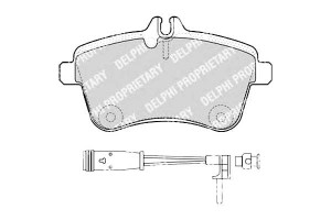 Klocki Hamulcowe Mercedes A (w169) B (w245) 1.7-el