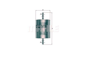 Filtr Paliwa Mahle 1s719155ba 4103735 Ak11cd Alg21