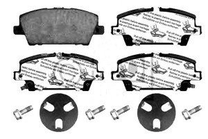 Klocki Hamulcowe Honda Civic Vii 06- Febi Bilstein