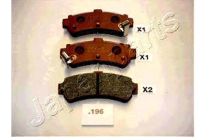 Klocki Hamulcowe Nissan Tył Almera Japanparts