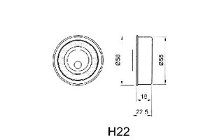 Rolka Paska Rozrządu Hyundai Japanparts