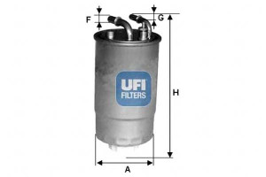 Filtr Paliwa Diesel Ufi