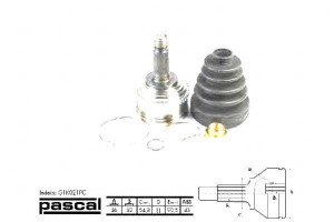 Przegub Napędowy Zewnętrzny (26z/32z/54 8mm Abs:43
