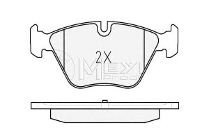 Klocki Hamulcowe Bmw Przód E60 61 90 91 Meyle