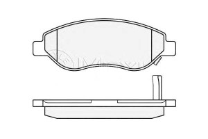 Klocki Hamulcowe Opel Przód Corsa D 1,7cdti 06- Z